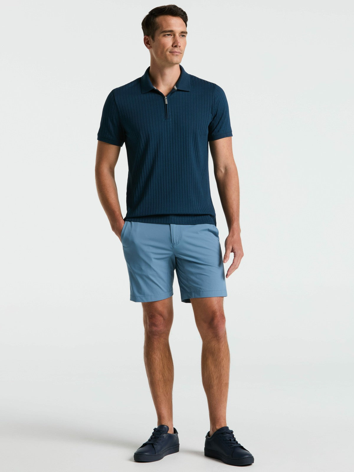 Perry Ellis Stretch Solid Tech Short