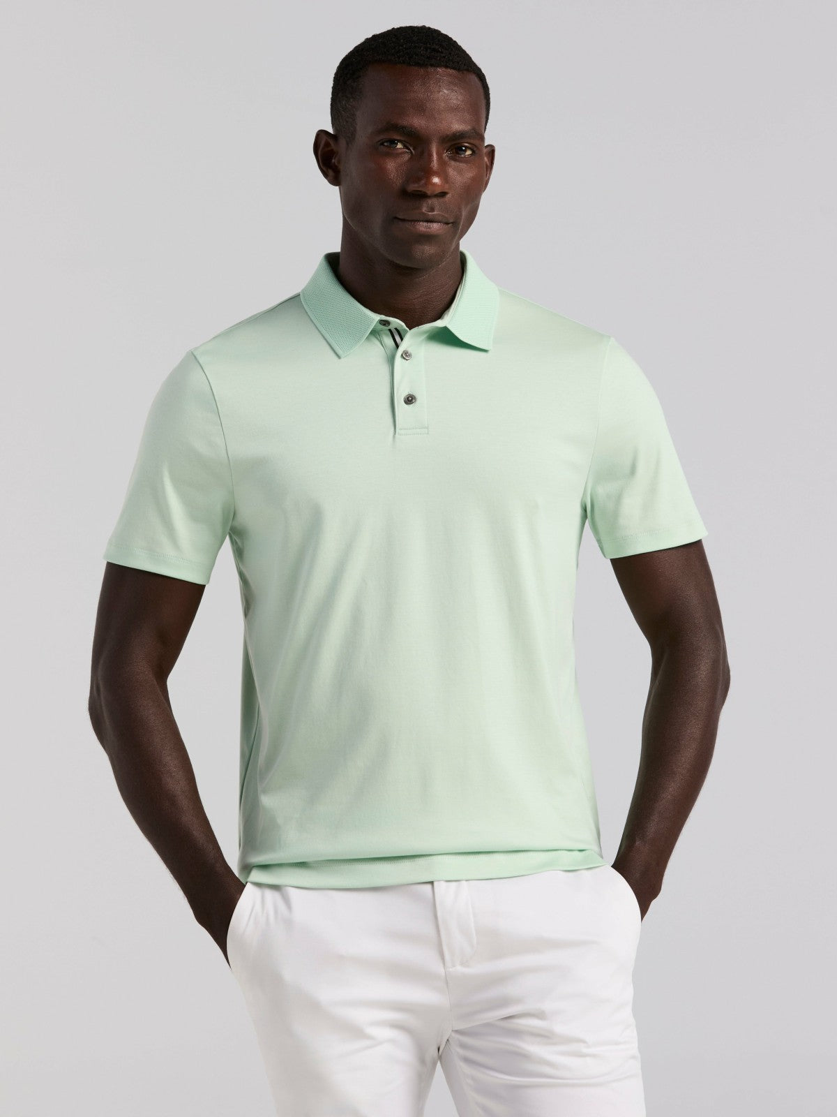 Perry Ellis Cool Interlock Polo