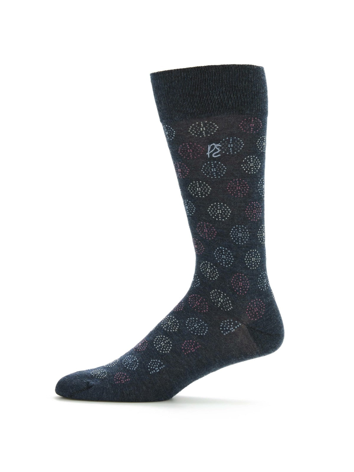 Perry Ellis Bamboo Fashion Medallion Socks