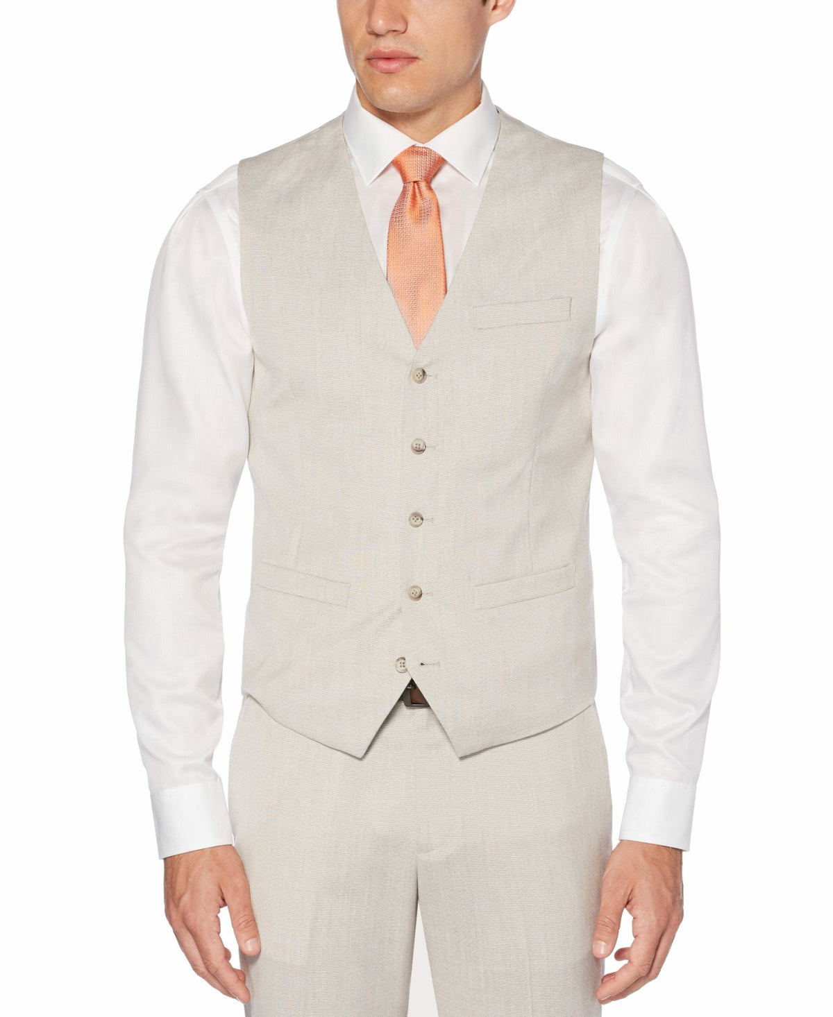 Perry Ellis Slim Stretch Suit Vest