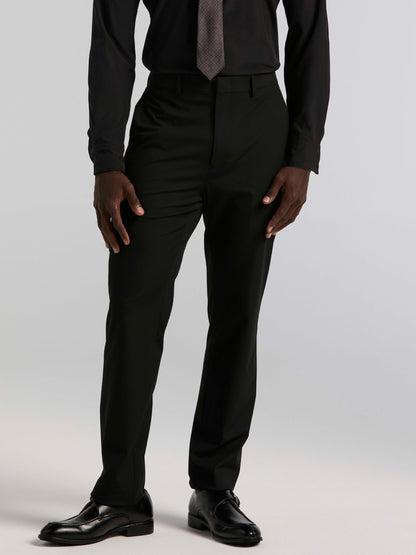 Perry Ellis Slim Fit Gabardine Suit Pant
