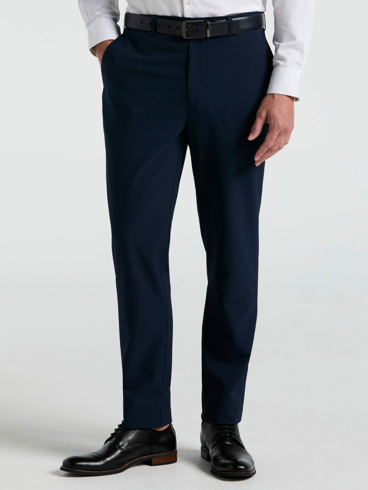 Perry Ellis Slim Fit Seersucker Suit Pant