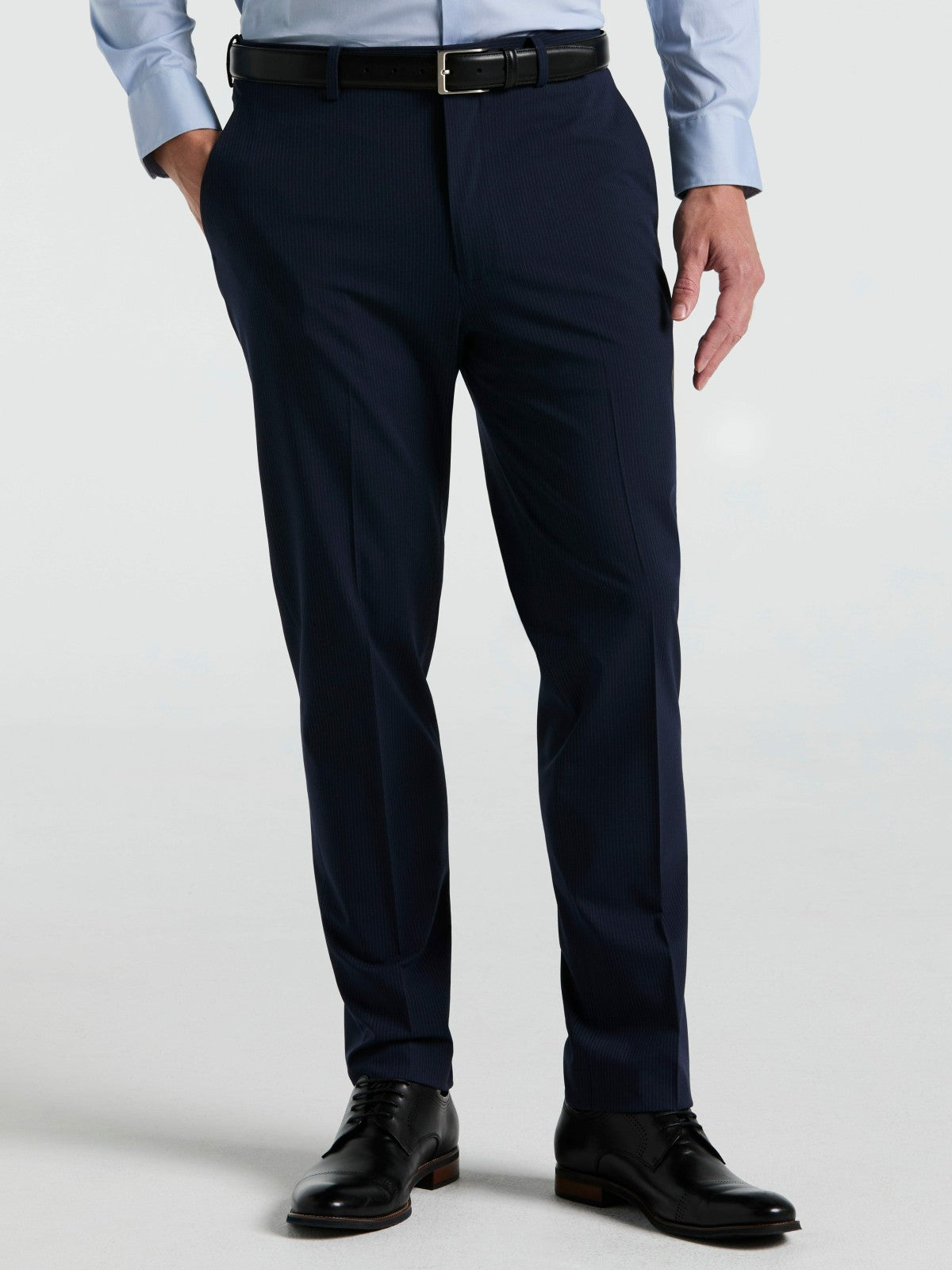 Perry Ellis Slim Fit Pinstripe Suit Pant