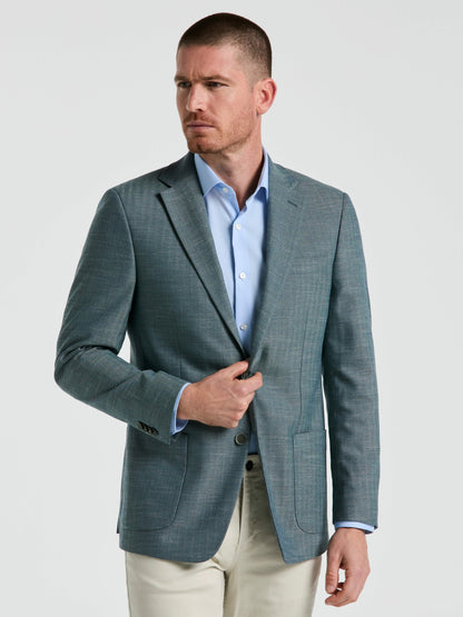 Perry Ellis Herringbone Pattern Sportcoat