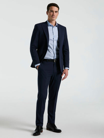Perry Ellis Slim Fit Pinstripe Suit Jacket