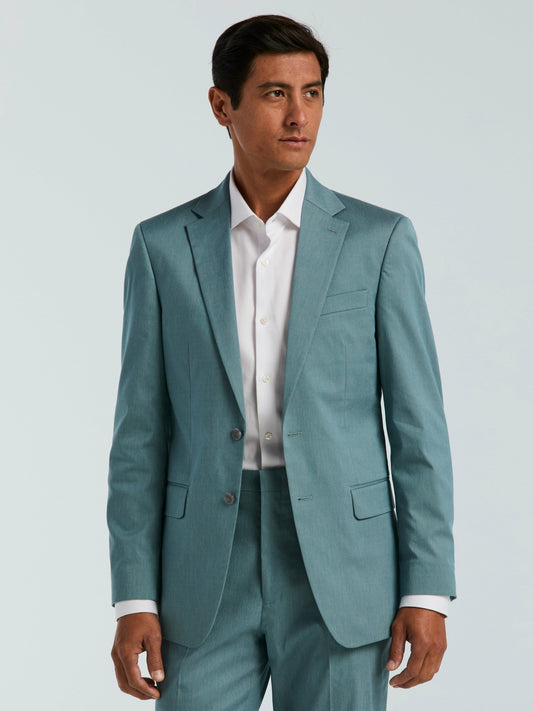 Perry Ellis Slim Fit Textured Suit Jacket