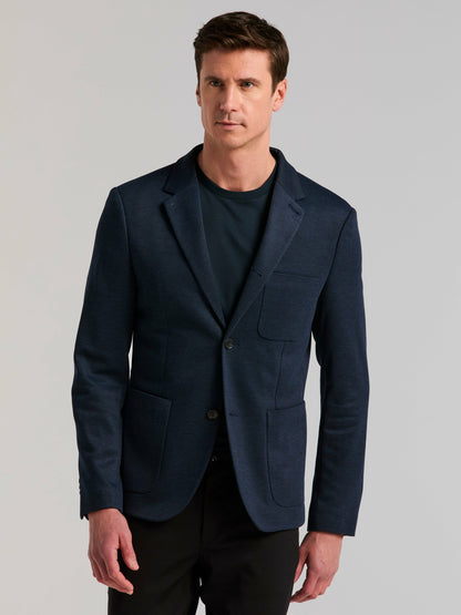 Perry Ellis Slim Fit Jacquard Knit Sport Jacket