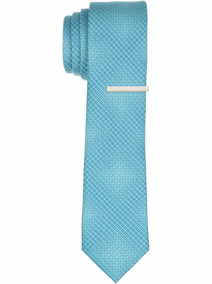 Perry Ellis Solid Plain weave Slim Necktie