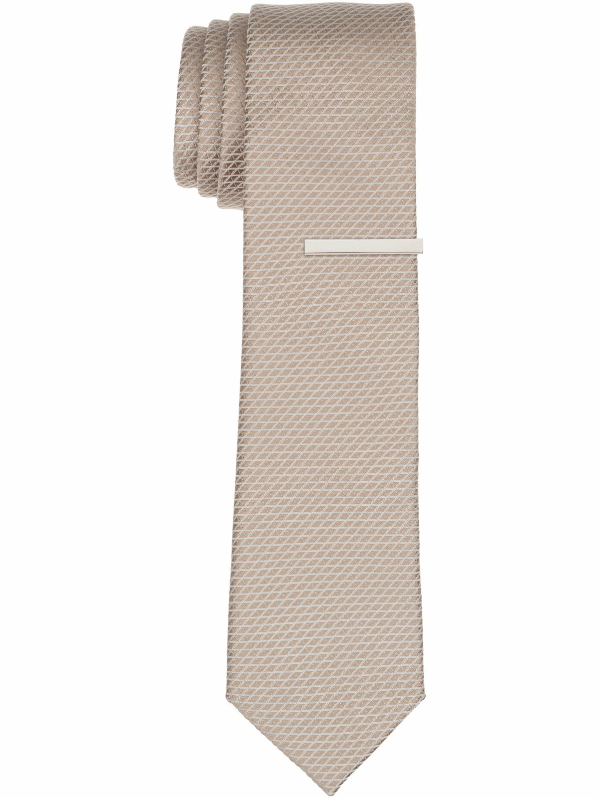 Perry Ellis Solid Plain weave Micro Slim Tie
