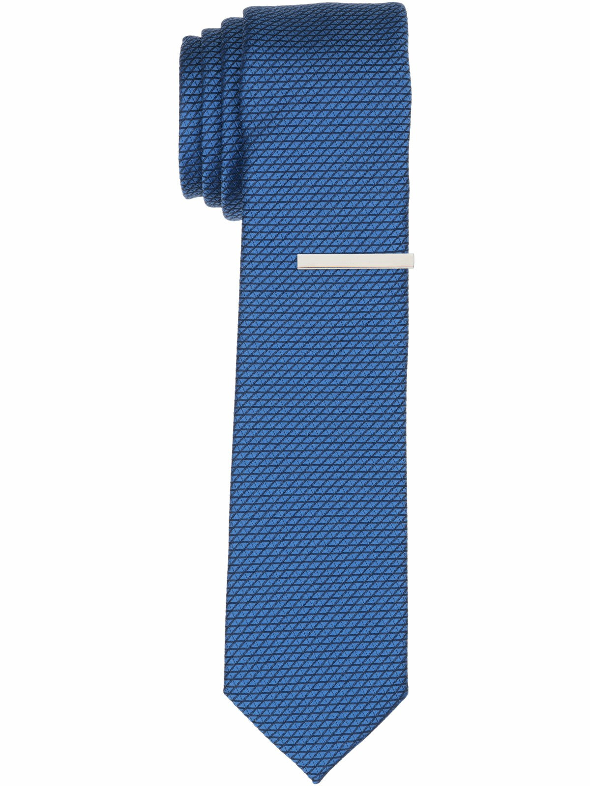 Perry Ellis Solid Plain weave Micro Slim Tie