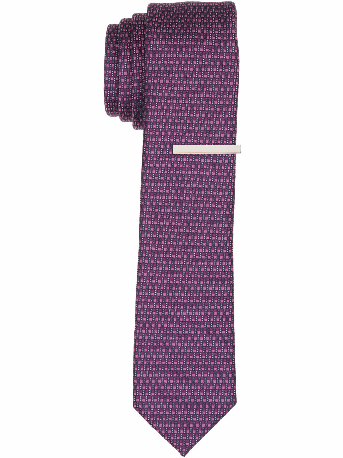 Perry Ellis Plain weave Mini Slim Tie