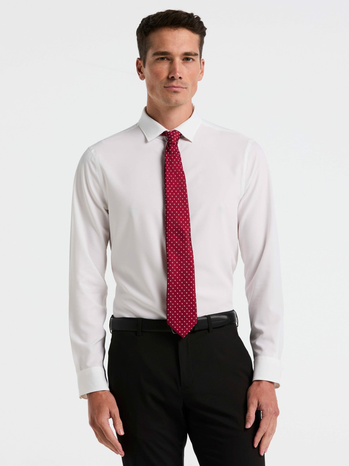 Perry Ellis Slim Fit Total Stretch Dress Shirt