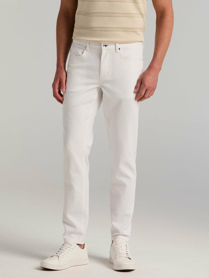 Perry Ellis Slim Fit Double Cloth 5-Pocket Pants