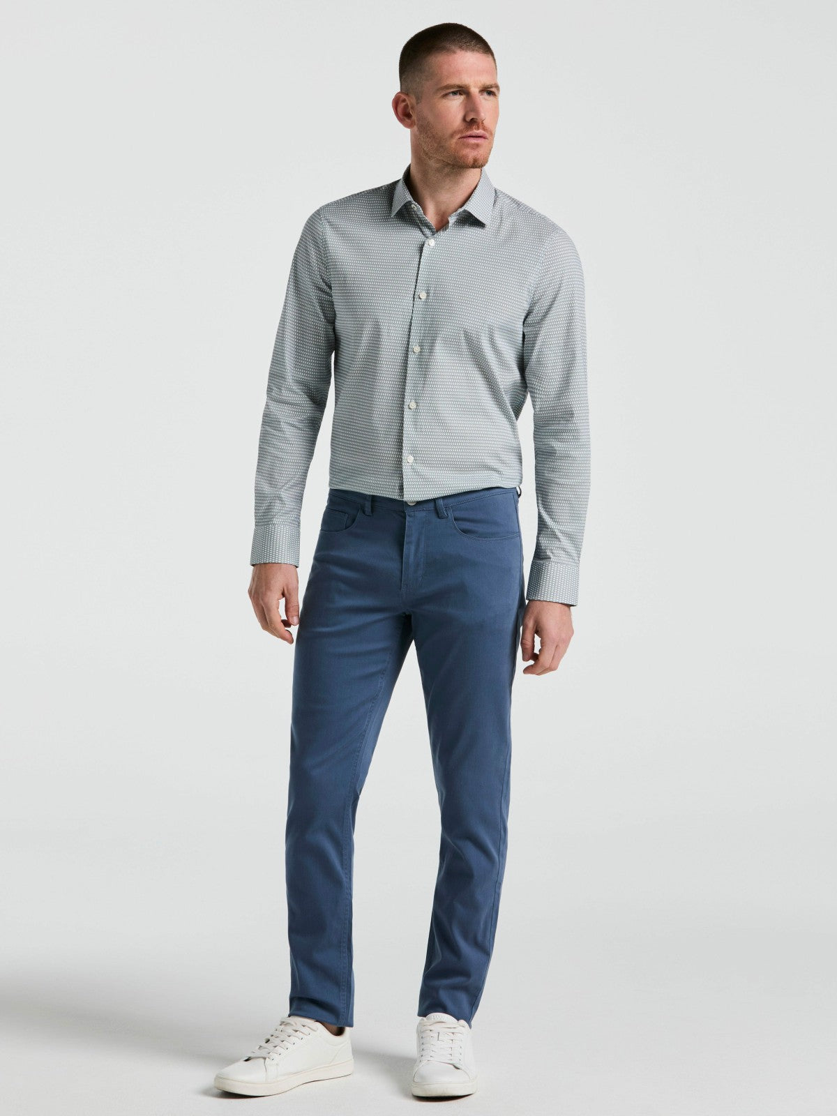 Perry Ellis Slim Fit TENCEL™ 5 Pocket Pant