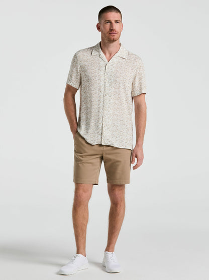 Perry Ellis 8" Flat Front Garment Dyed Short