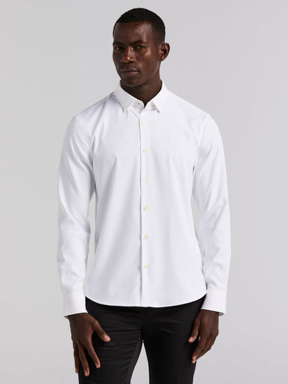 Perry Ellis Untucked Total Stretch Slim Fit Shirt