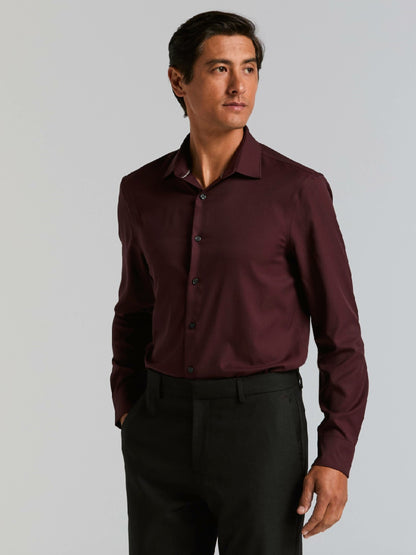 Perry Ellis Untucked Total Stretch Slim Fit Shirt