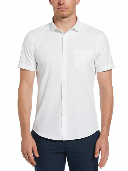Perry Ellis Total Stretch Slim Fit Solid Shirt