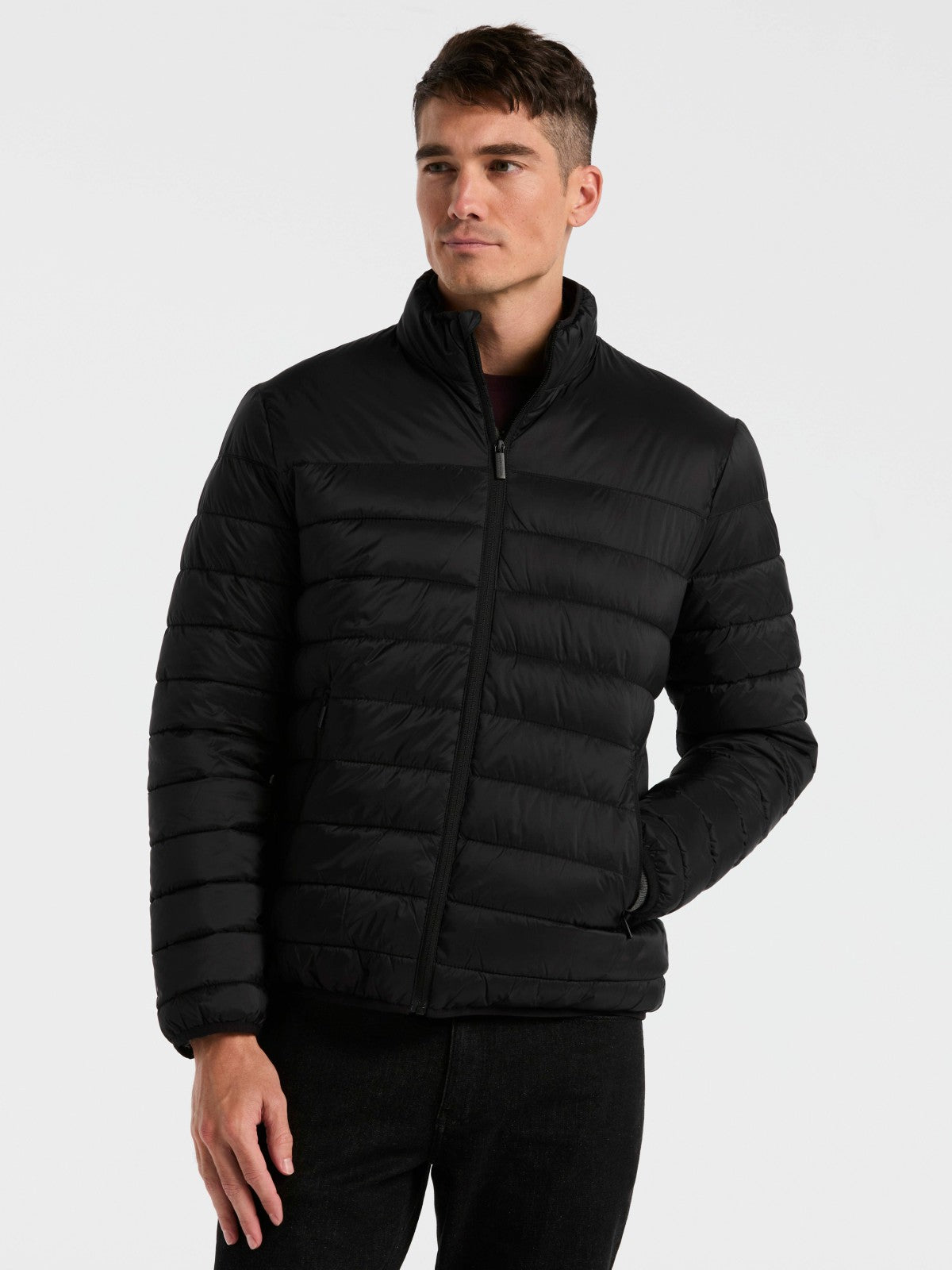 Perry Ellis Lightweight Puffer Jacket